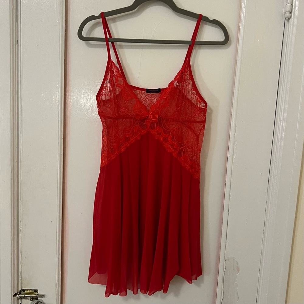 Vintage Y2K Slip Dress Lingerie Chemise Cami Tank Babydoll Lace Sheer Avidlove